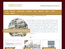 Tablet Screenshot of directionforourtimes.com
